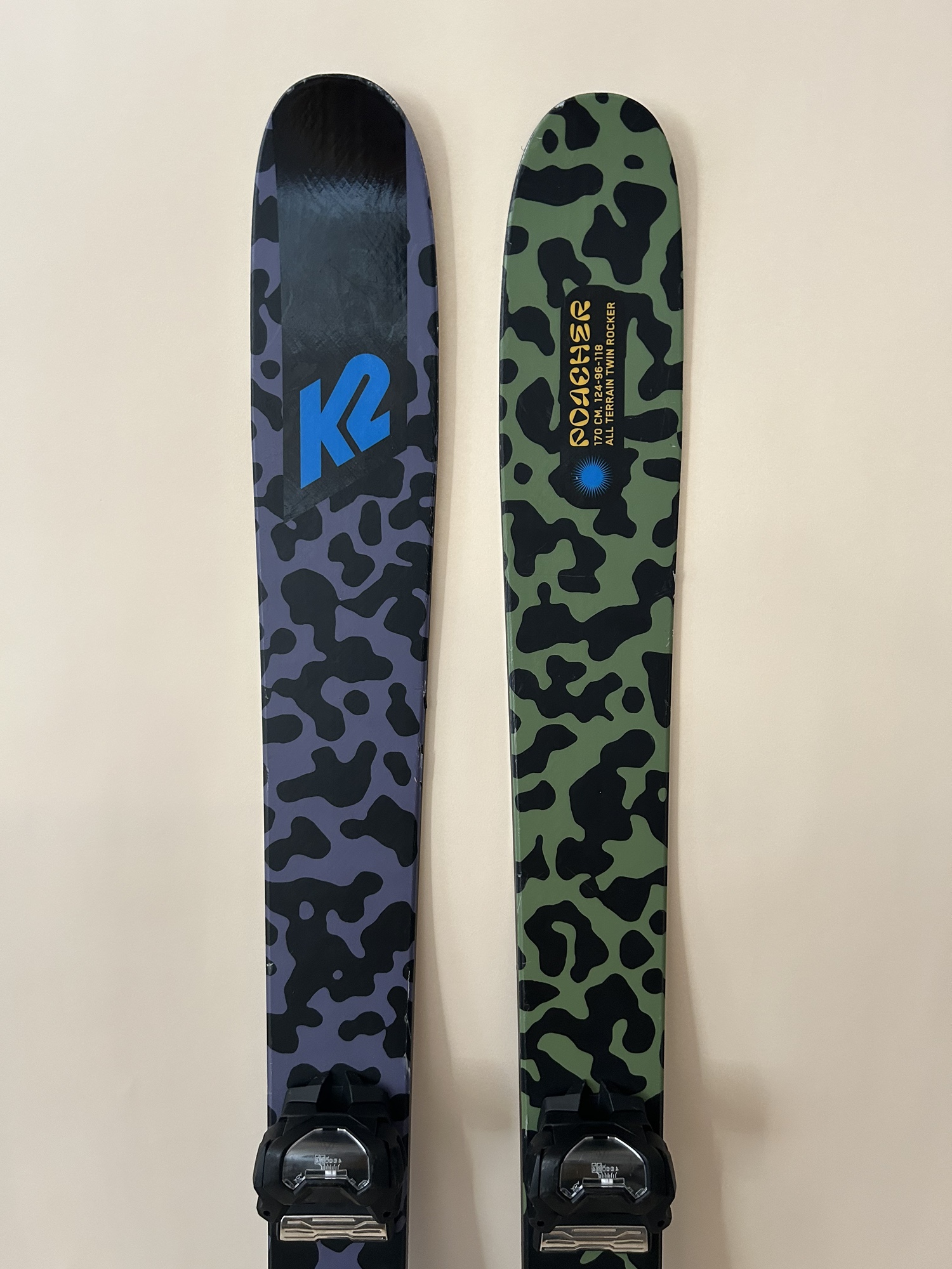 スキー K2 Poacher 170 attack13 2023 K2 Poacher Skis 170cm With Tyrolia Attack 14 Bindings