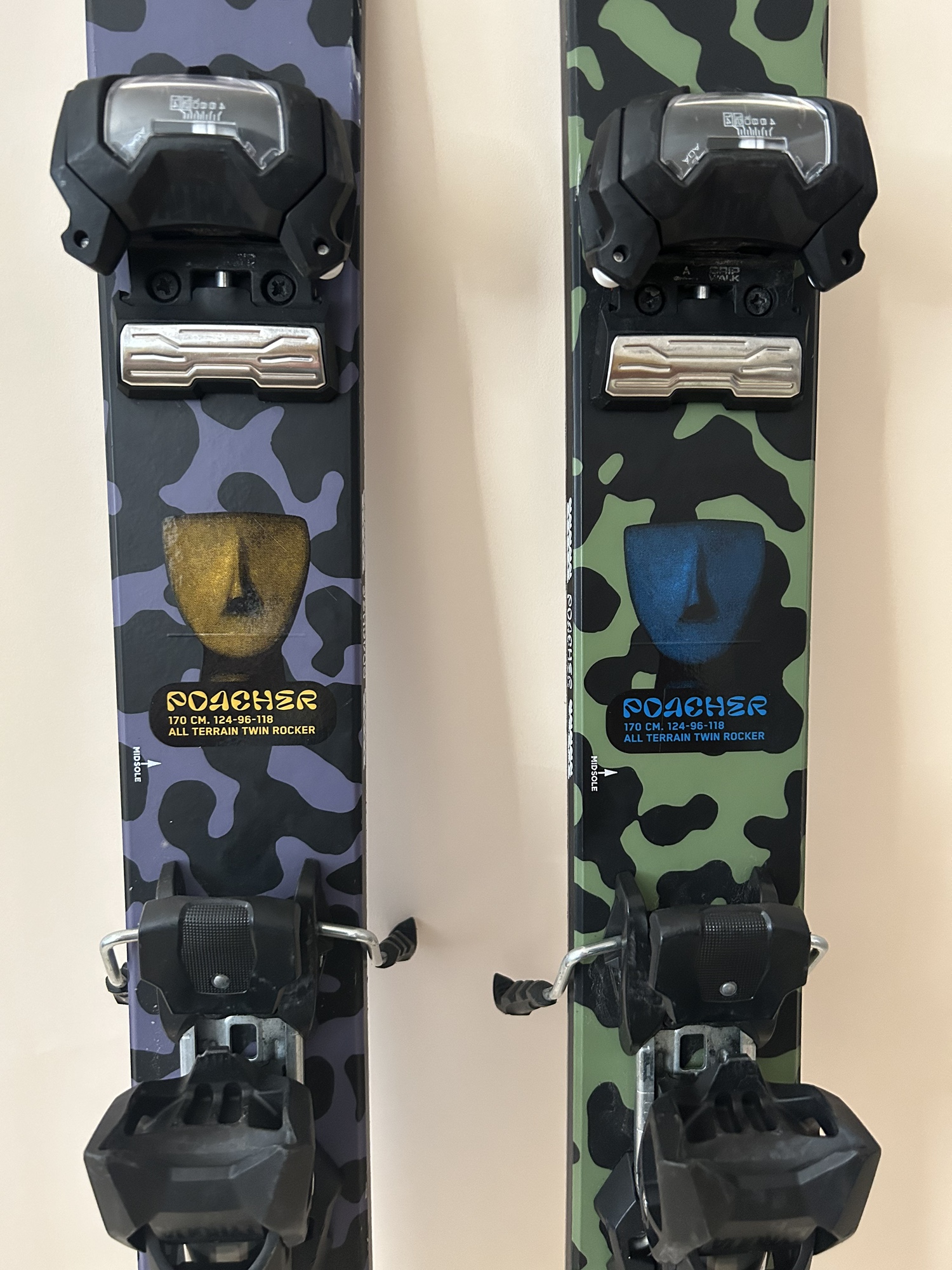 スキー K2 Poacher 170 attack13 K2 Poacher 170 attack13