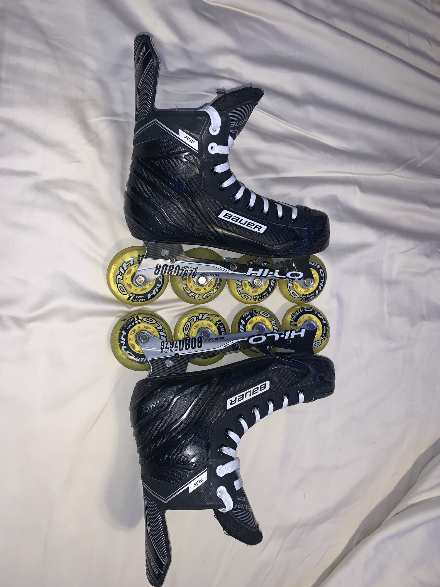 Bauer RS Inline Hockey Skates Size 8D SidelineSwap