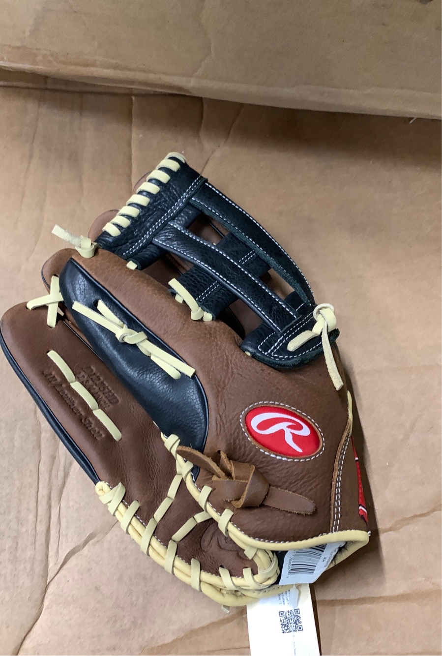 Used Rawlings Premium Series Left Hand Throw Outfield Baseball Glove 12