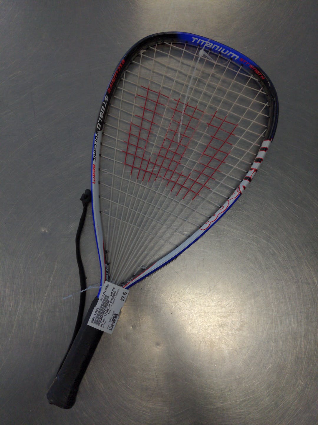 Used Wilson Titanium Strength Unknown Racquet Sports Racquetball ...