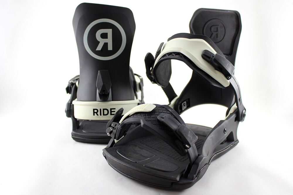 Ride C9 Snowboard Bindings Medium (Mens US Size 6 10) Black 2023 C9 72956 SidelineSwap