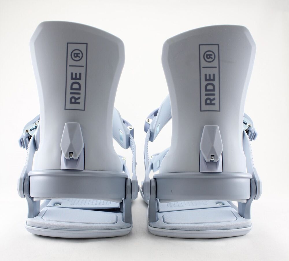 Ride CL6 Snowboard Bindings Medium (Women's US Size 711) Ice 2023