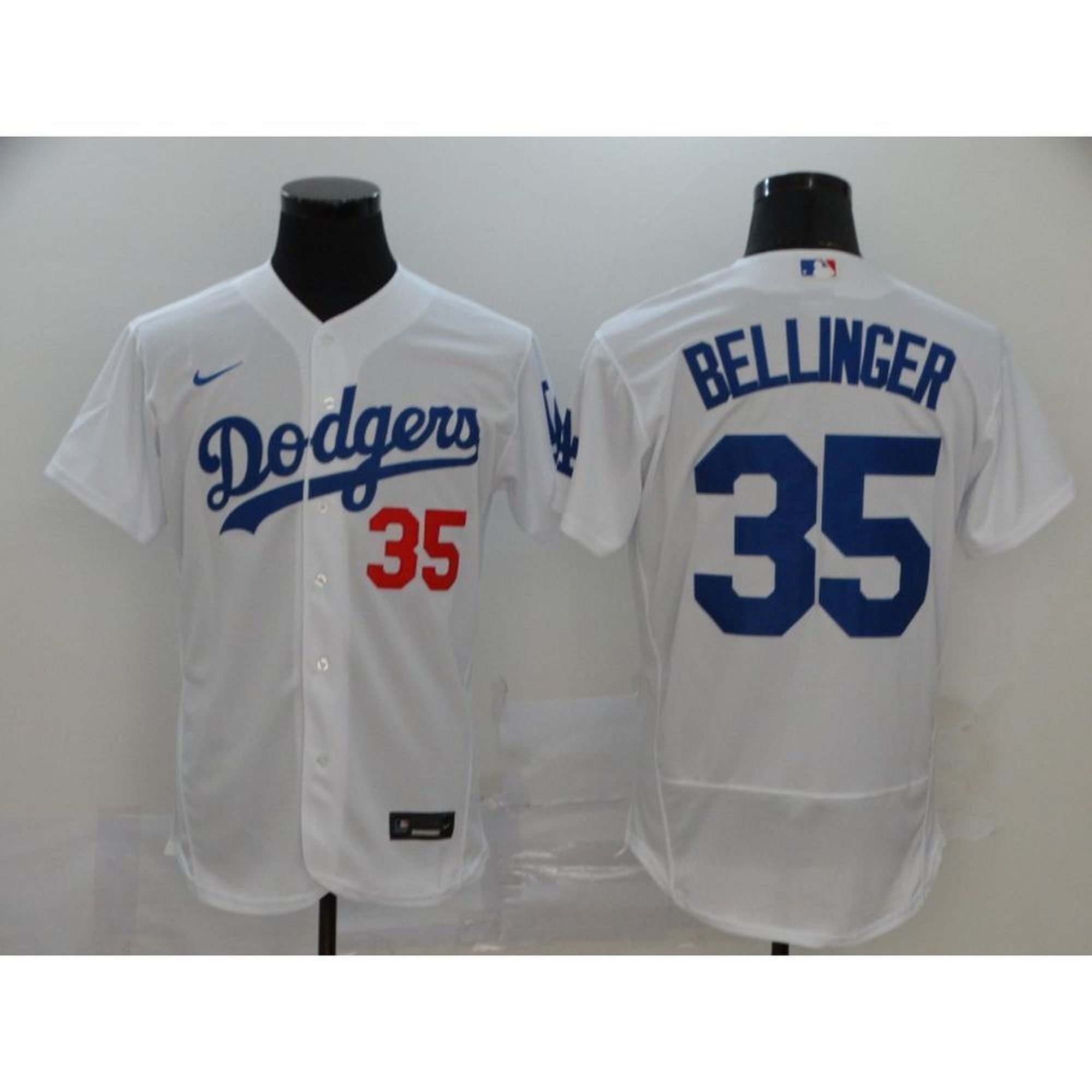 Los Angeles Dodgers Cody Bellinger White Elite Jersey SidelineSwap