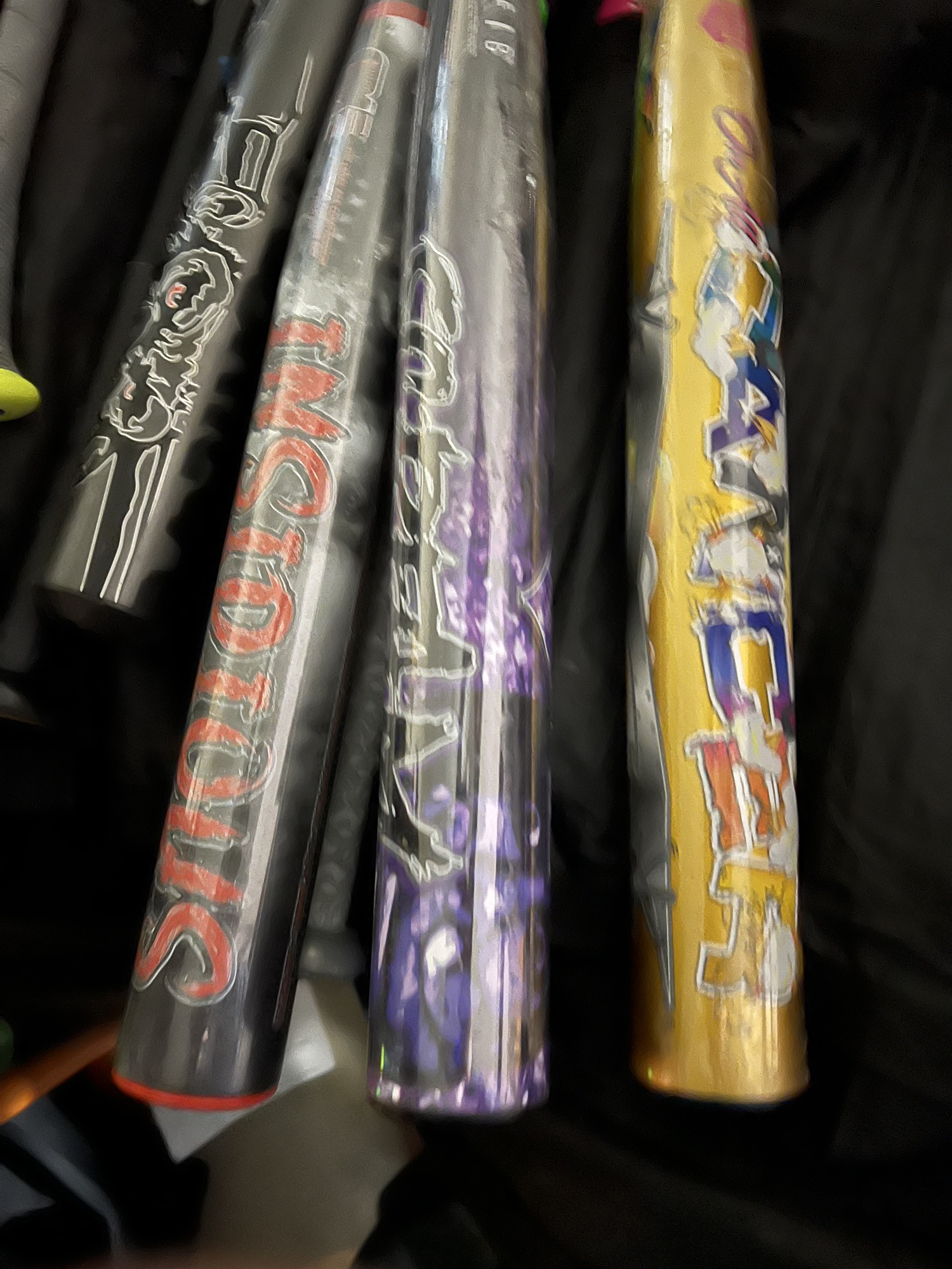 Monsta Slow Pitch Softball Bats. Rare gems and new in the wrapper