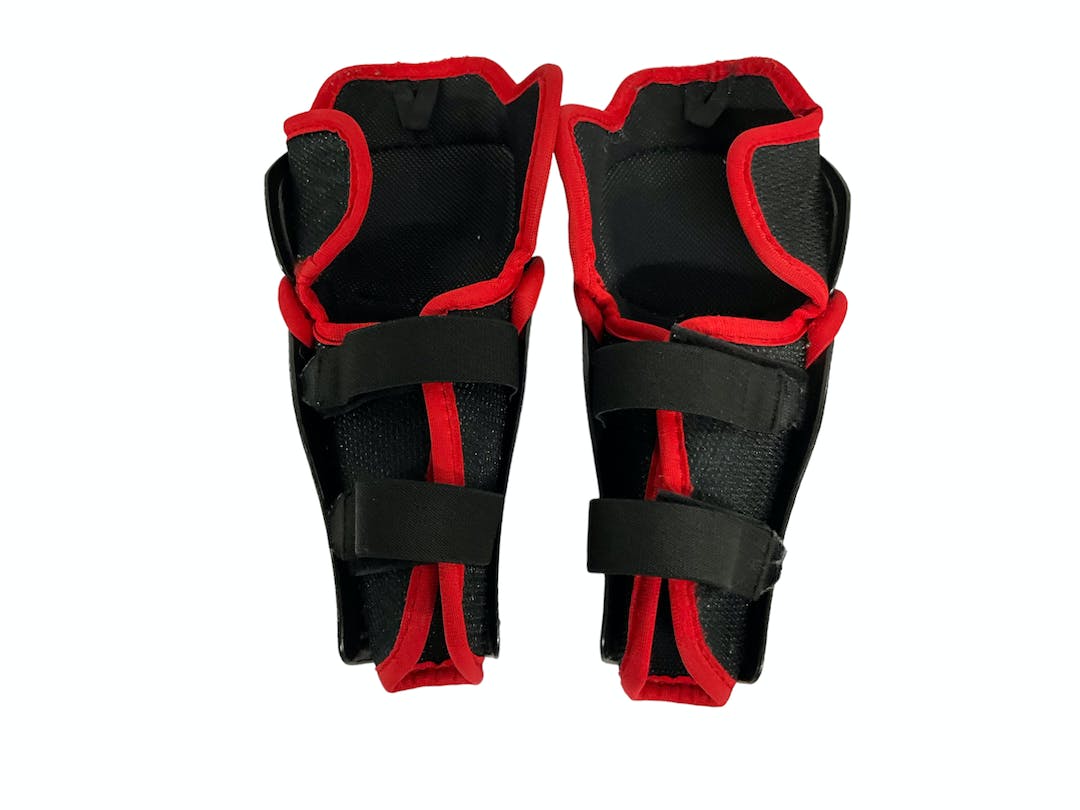 Used Ccm Jetspeed Ft350 Youth 8" Hockey Shin Guards SidelineSwap