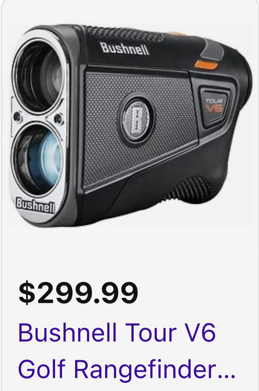 Bushnell Tour V6 Rangefinder SidelineSwap