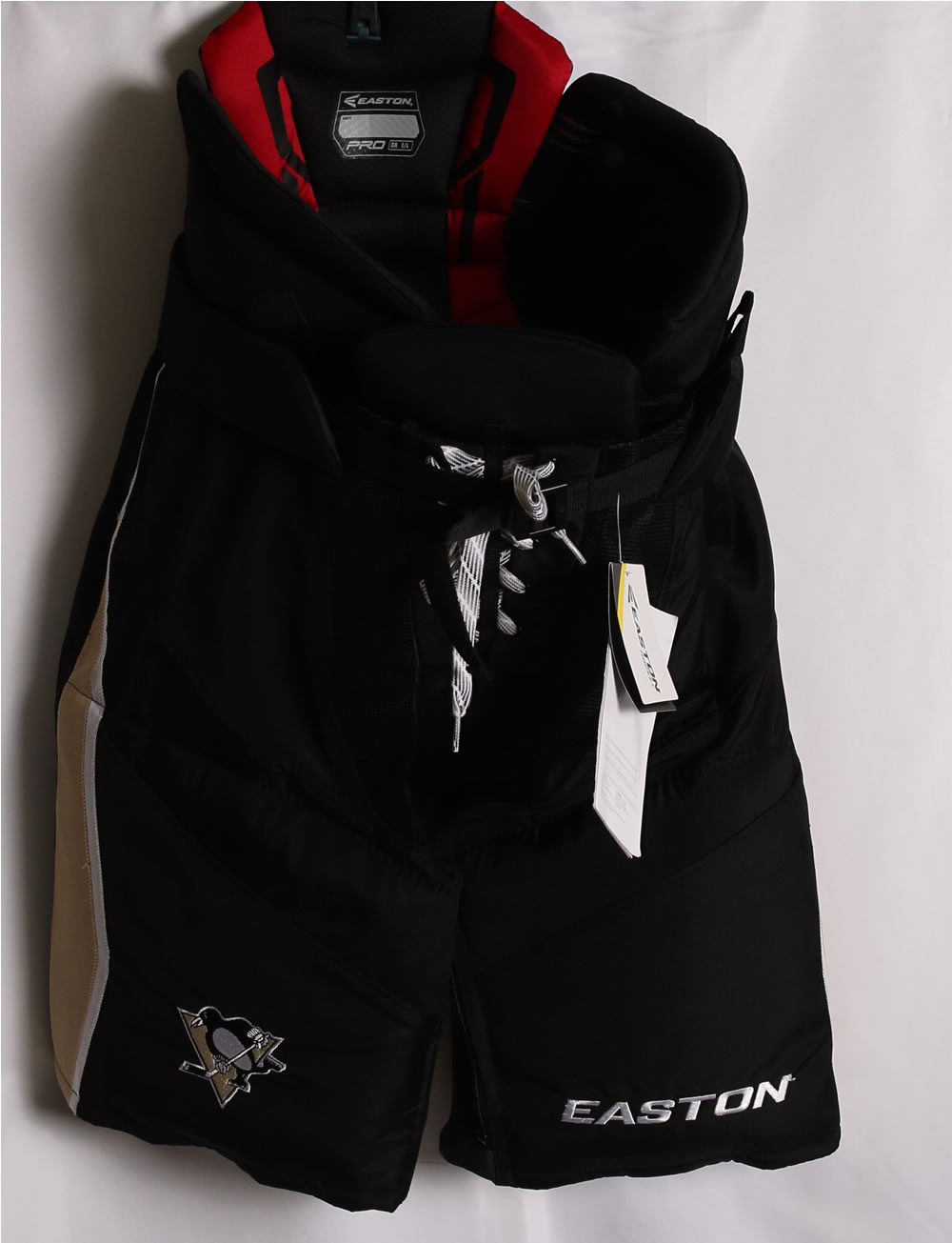 Senior New Large Easton pro Hockey Pants Pro Stock PITTSBURGH PENGINS