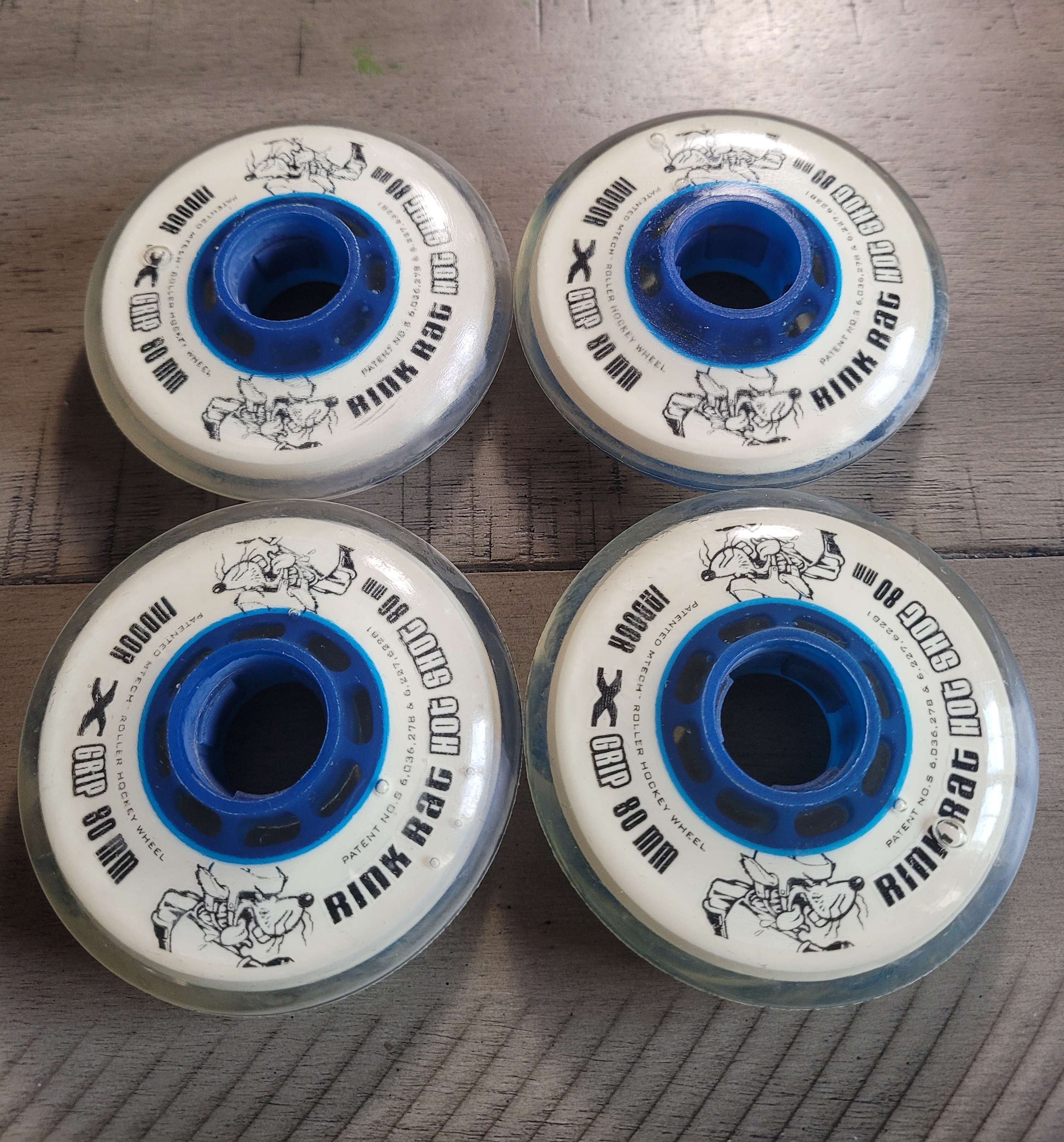 *RARE* Rink Rat Hot Shots Inline Hockey Skate Wheels SidelineSwap