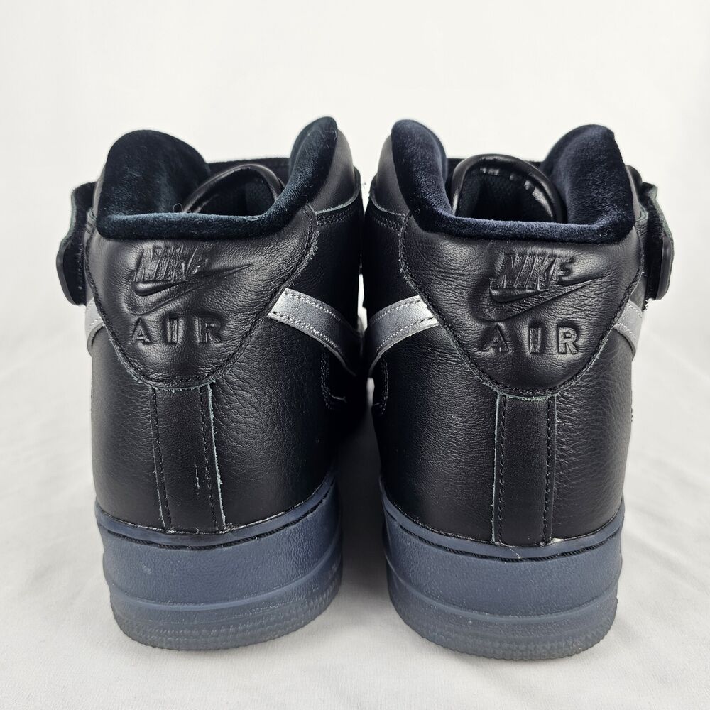 black air forces 9.5
