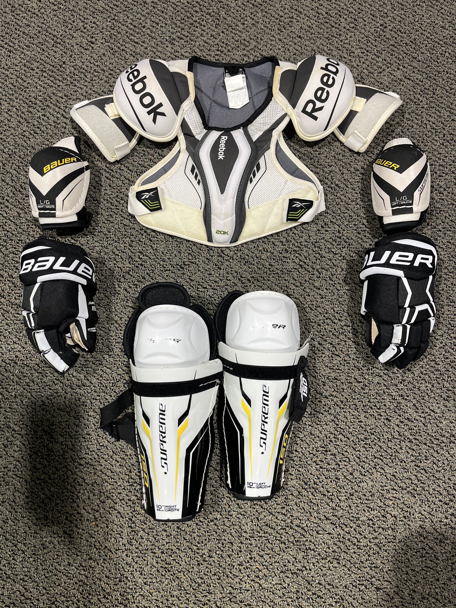 Youth Hockey Starter Kit Complete Set (See description for sizes