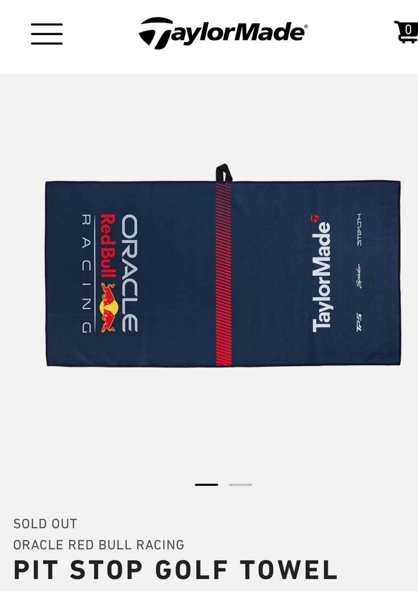 Red Bull Golf Towel SidelineSwap Buy and Sell on SidelineSwap - Technical View