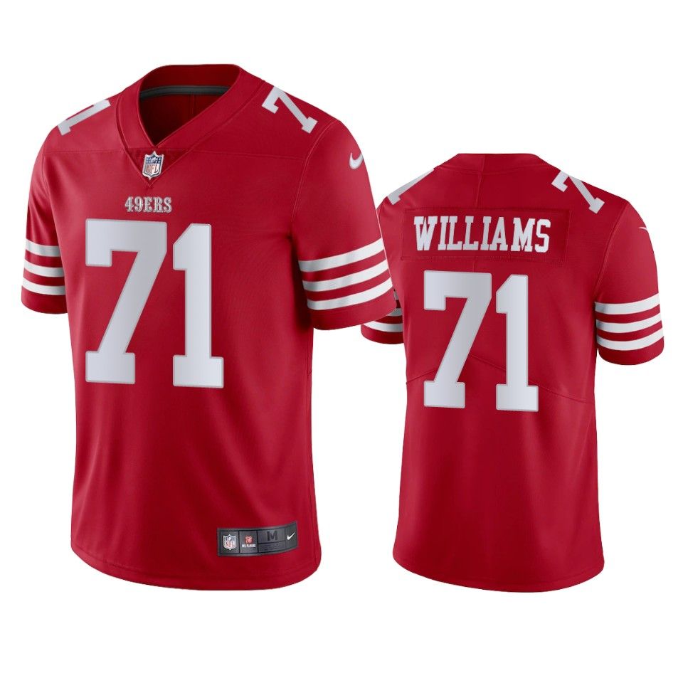San Francisco 49ers Trent Williams red Jersey SidelineSwap