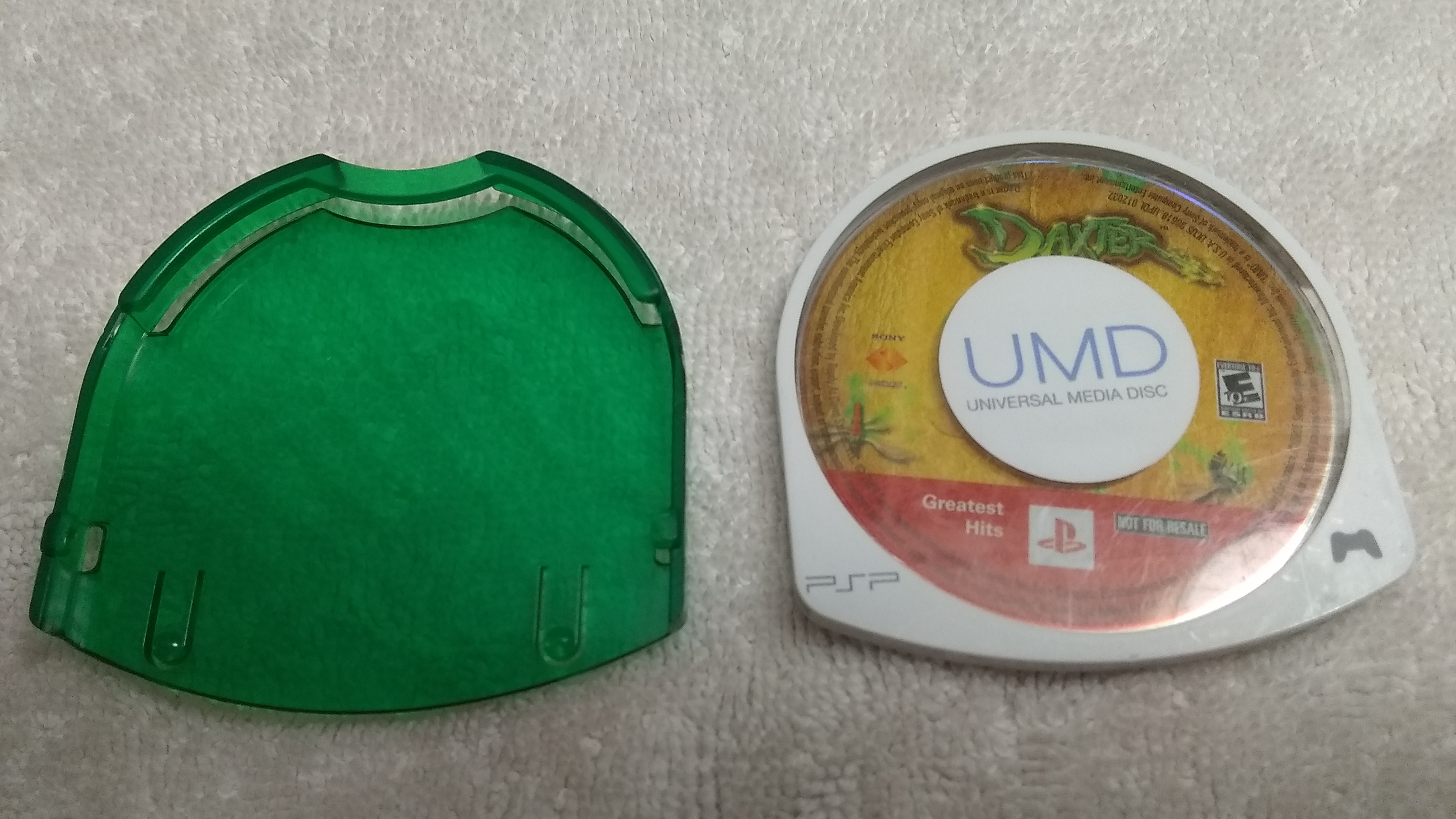 Daxter Sony PlayStation Portable PSP UMD Disc & green Mini Case Tested