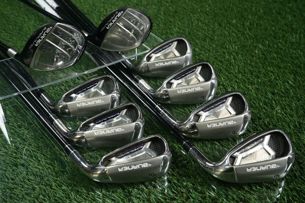 TAYLORMADE BURNER SUPERLAUNCH 4H, 5H, 6P,A,S HYBRIDS / IRONS SET