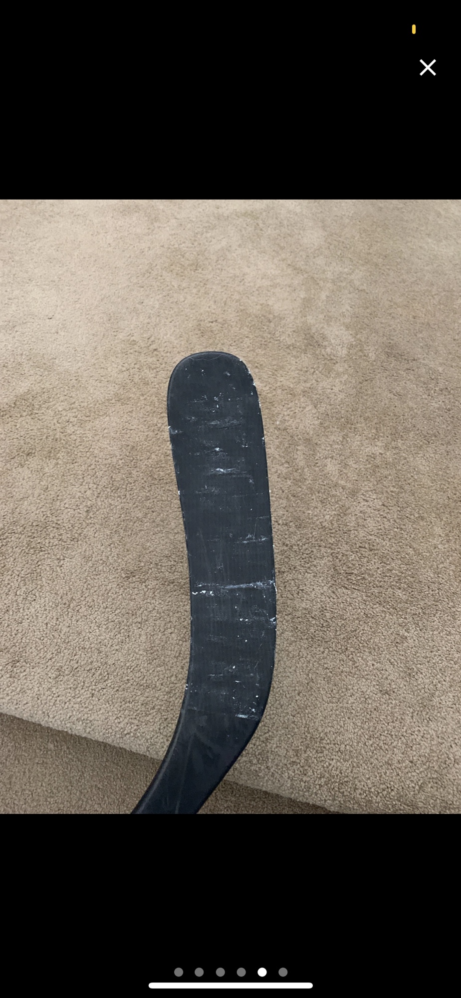 Warrior Alpha QX Dressed 65 Flex Left Hand Gaudreau Pro Stock