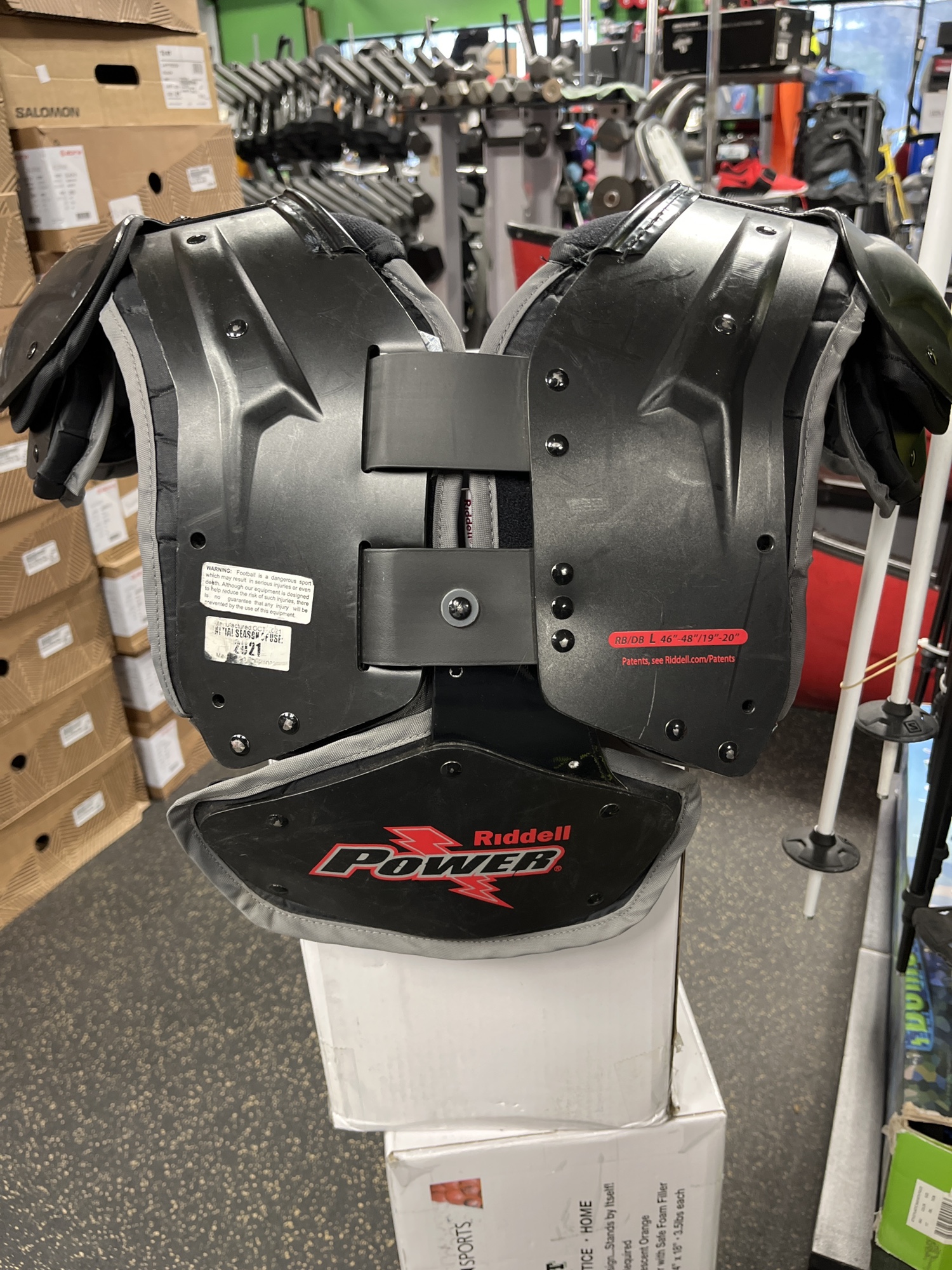Adult Extra Large Riddell Power SPK+ Shoulder Pads | SidelineSwap