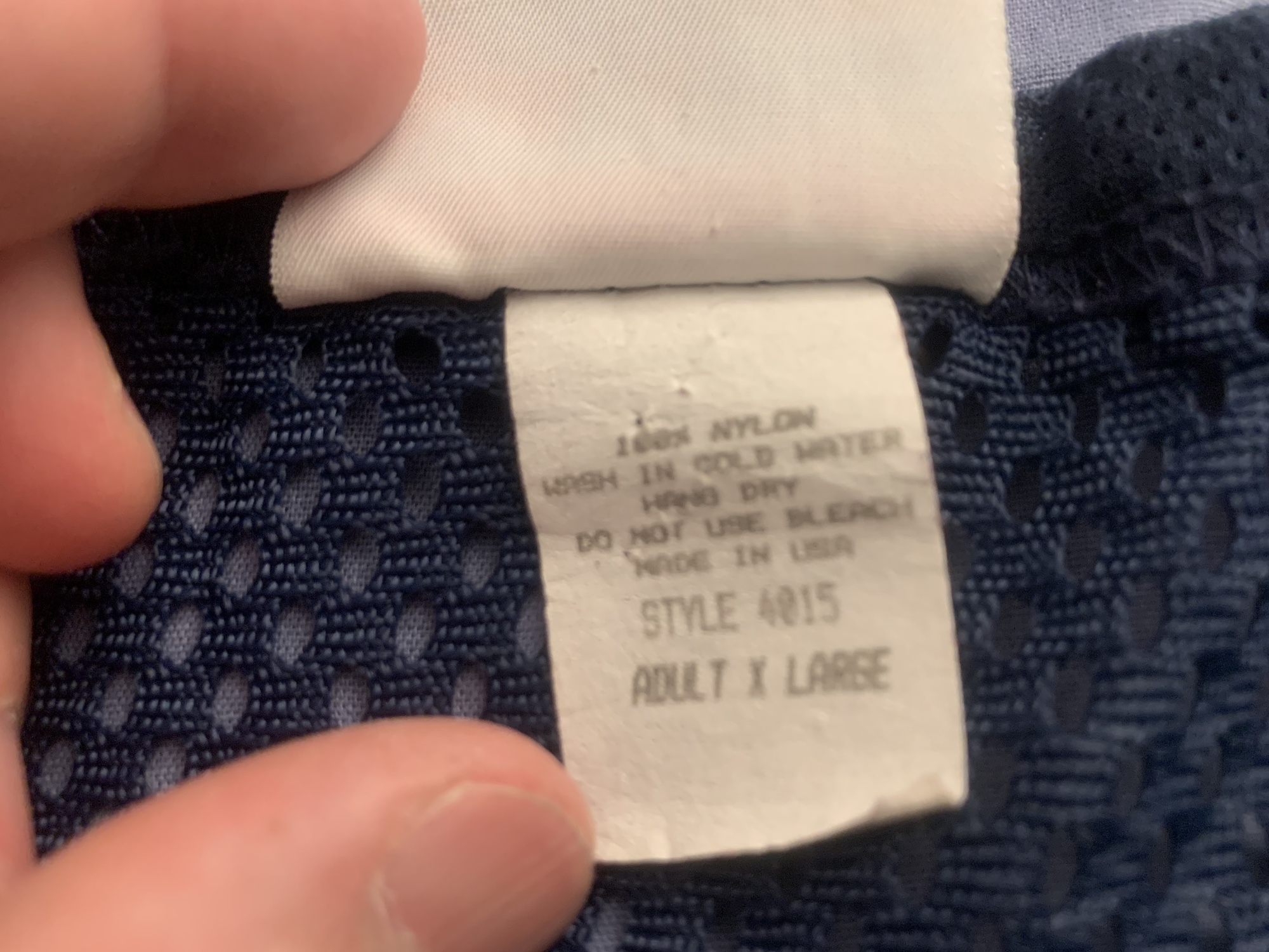 Carolina lacrosse jersey UNC Lax world XL SidelineSwap