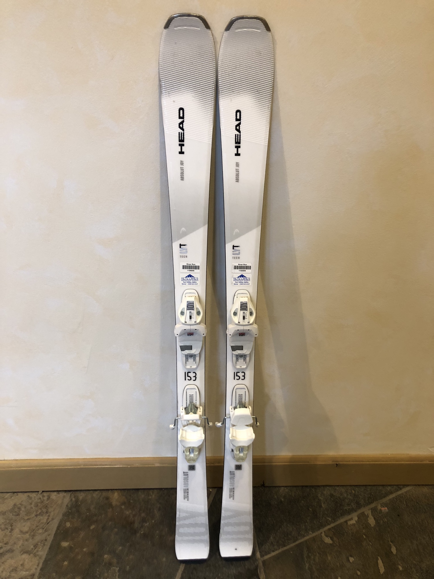 2023 Head Absolute Joy Skis With Integrated Bindings 153cm SidelineSwap