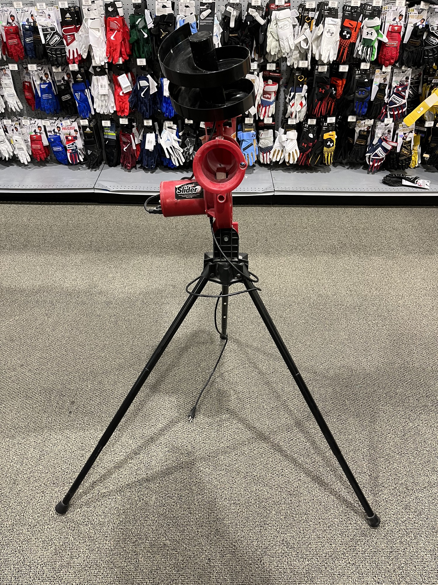 Used Heater Slider Pitching Machine SidelineSwap