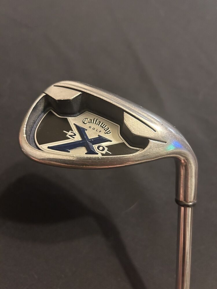 Callaway X20 X20 Pitching Wedge PW Stock Uniform Steel Shaft