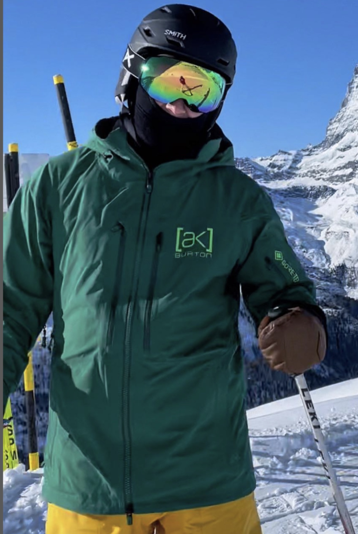 Green Used Large Burton Ak Jacket SidelineSwap