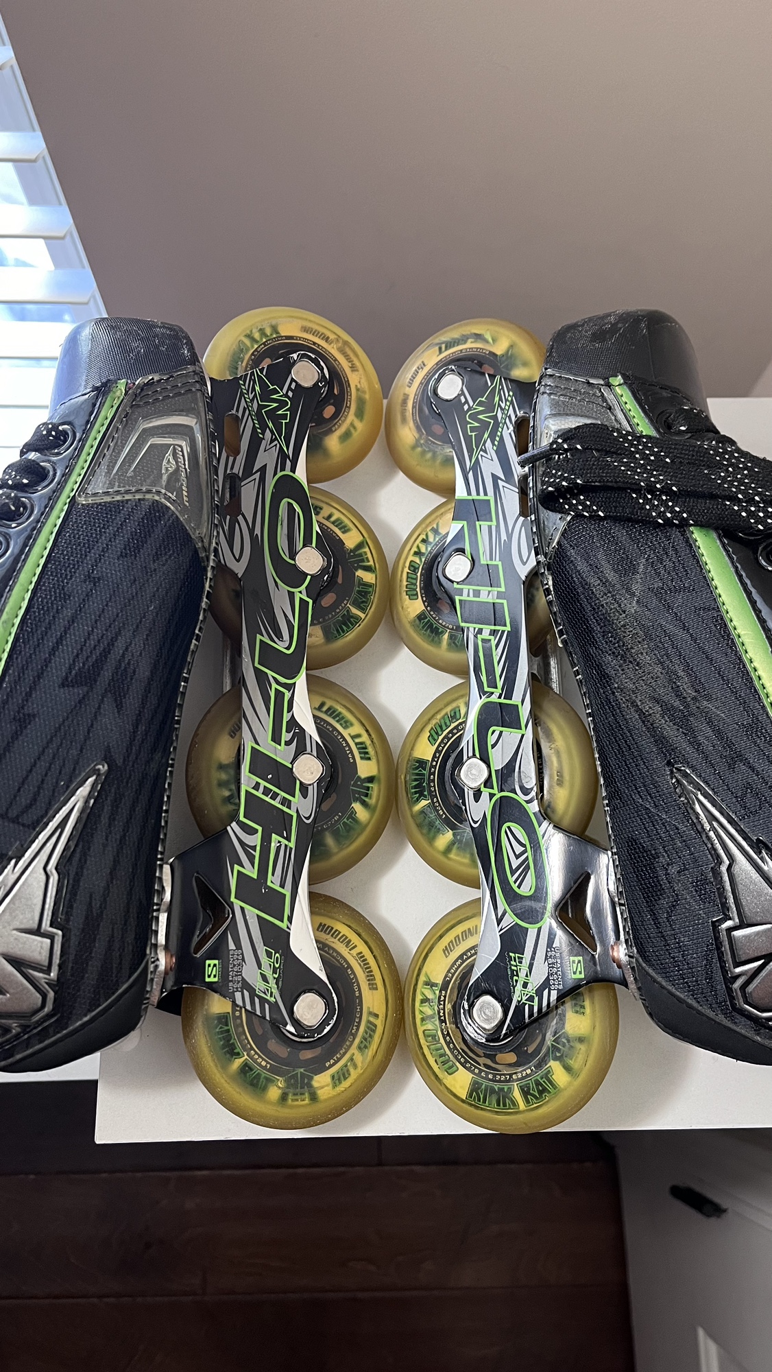 Mission Axiom T6 Size 6D Inline Roller Hockey Skates SidelineSwap