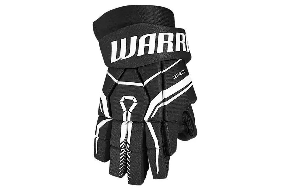 New Warrior Covert QRE 1000 12" hockey gloves junior JR black white ice glove SidelineSwap