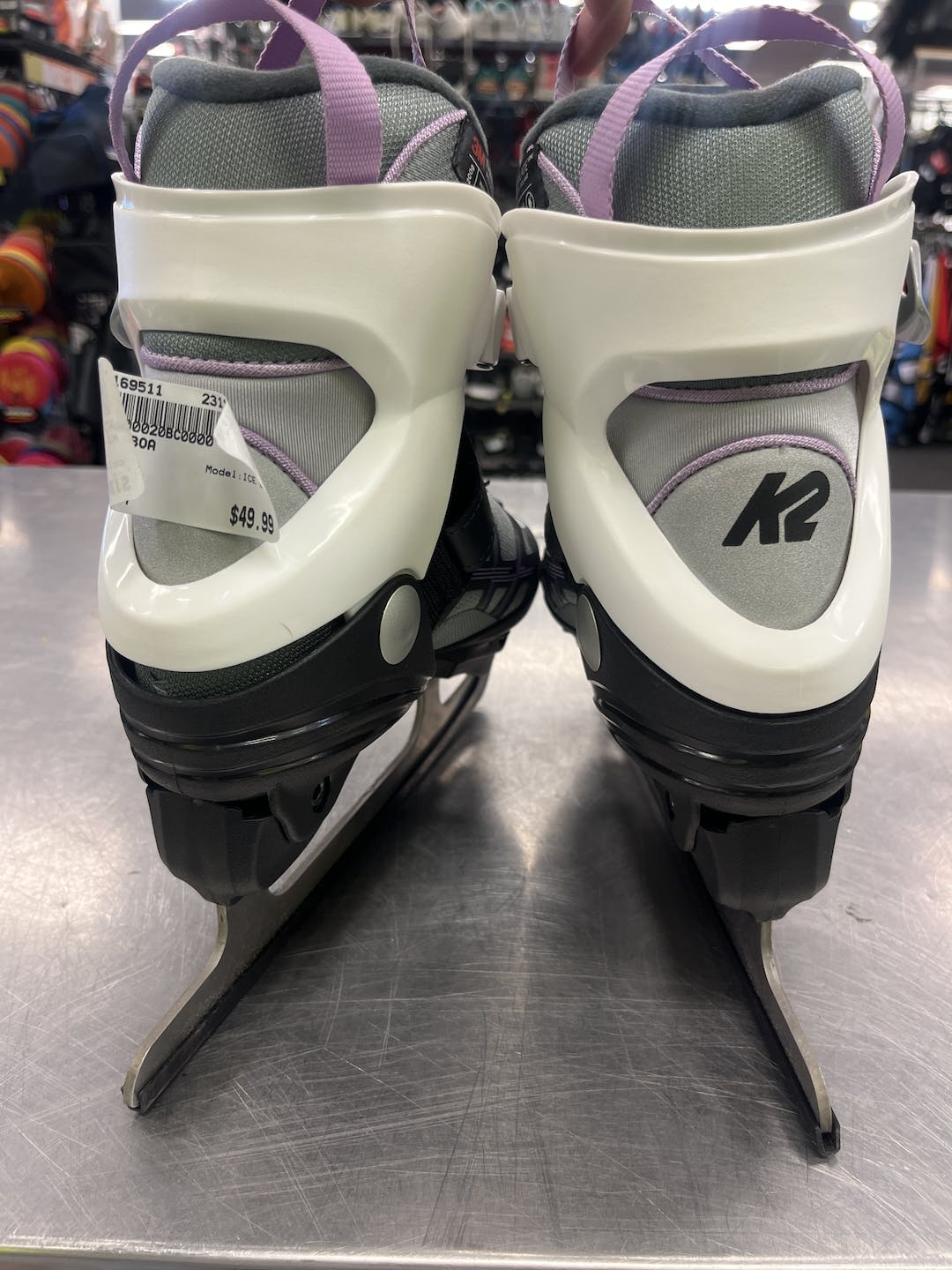 Used K2 Ice Boa Senior 4 Soft Boot Skates SidelineSwap