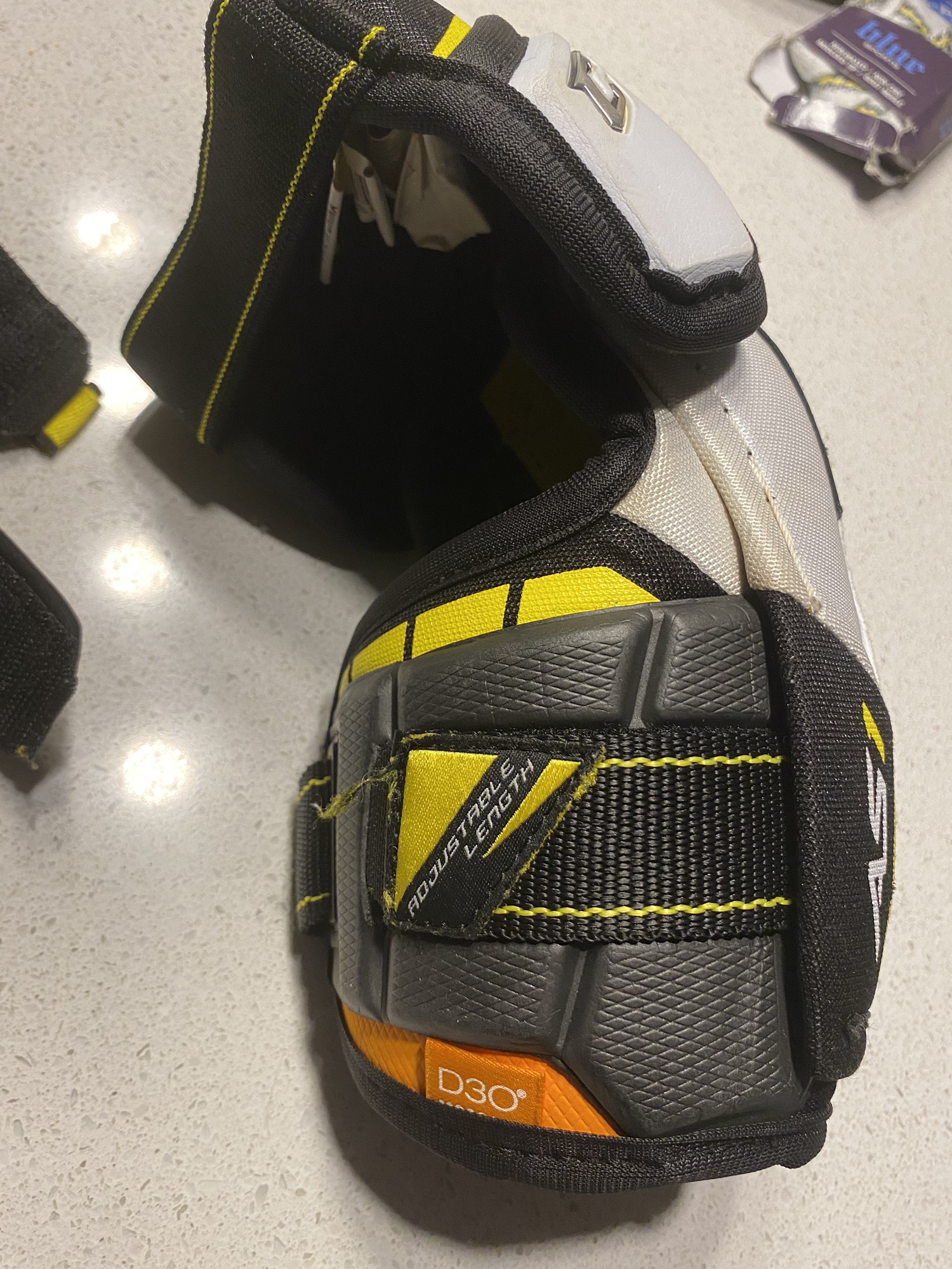 Used Large JR CCM Super Tacks AS1 Elbow Pads SidelineSwap