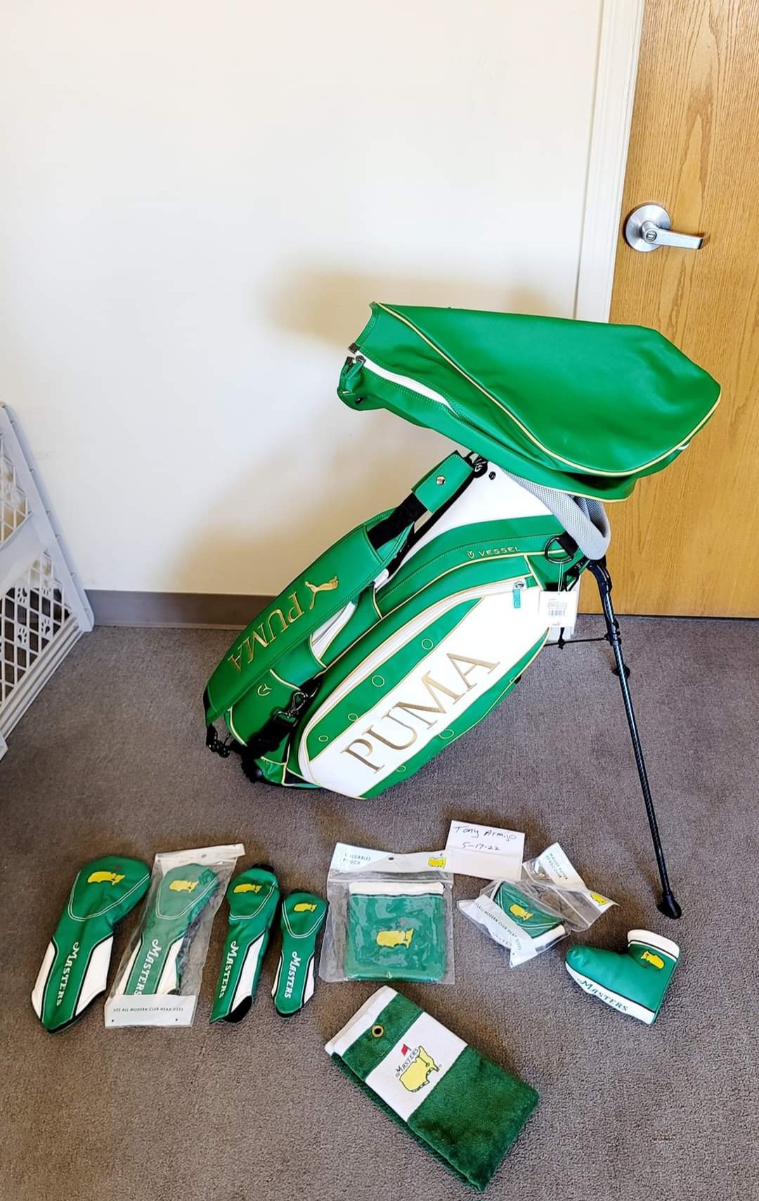 puma vessel stand bag