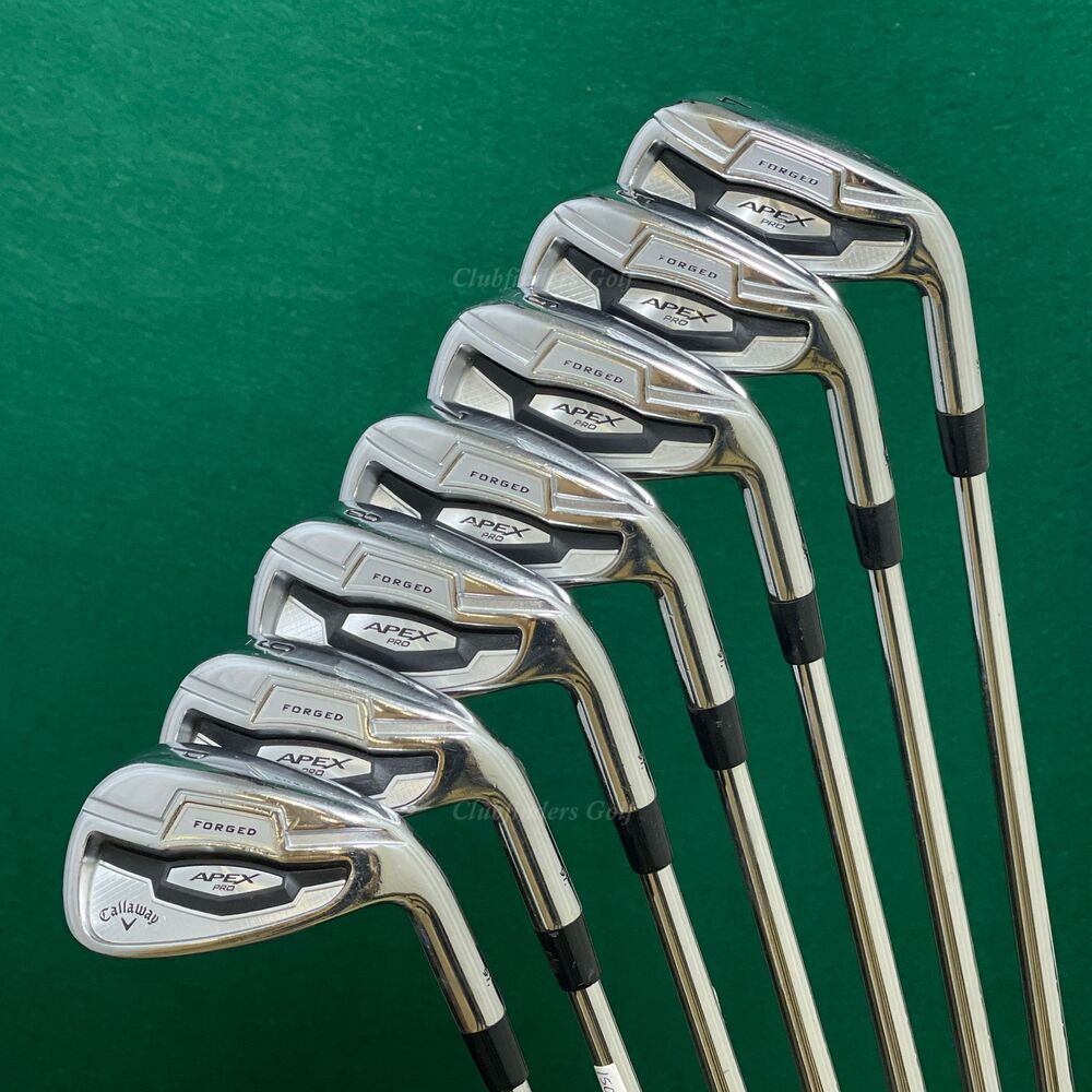 Callaway Apex Pro '16 4PW Iron Set Project X Rifle 6.0 Steel