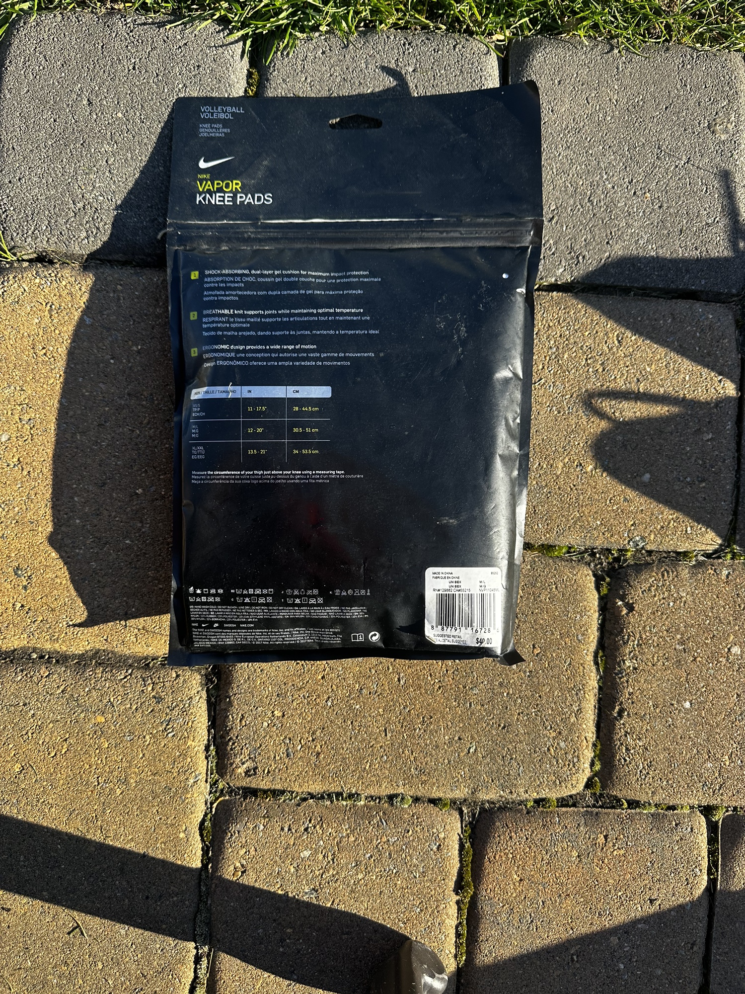 Volleyball Nike Vapor Knee Pads SidelineSwap