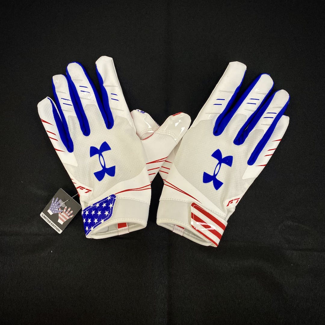 New Under Armour F7 Freedom Limited Edition Football Gloves Senior