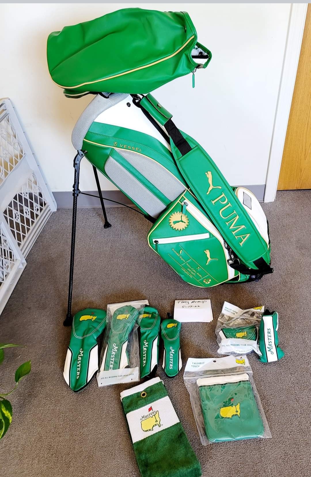 puma vessel stand bag
