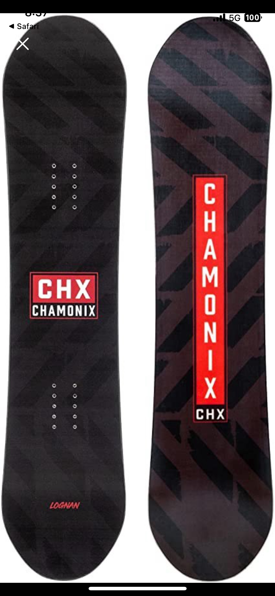 Unisex With Bindings Snowboard SidelineSwap