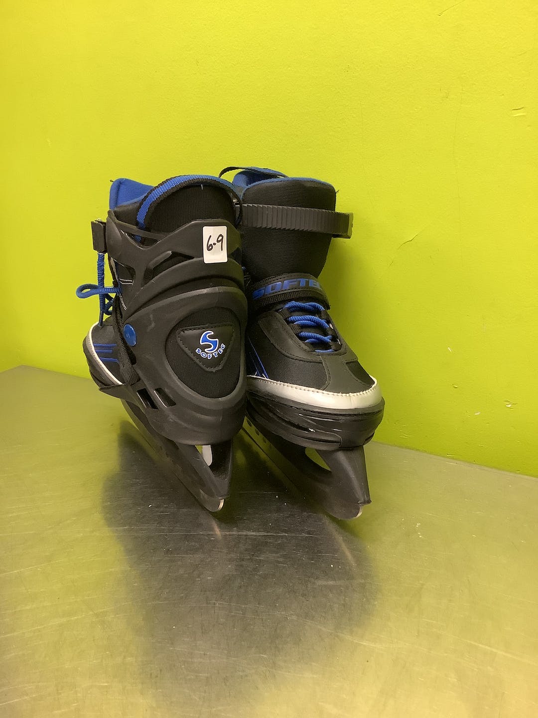 Used Softec Adjustable Ice Hockey Skates SidelineSwap