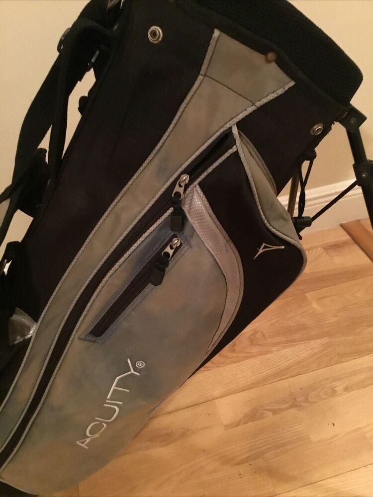 Acuity Stand Golf Bag with 4way Dividers & Rain Cover SidelineSwap