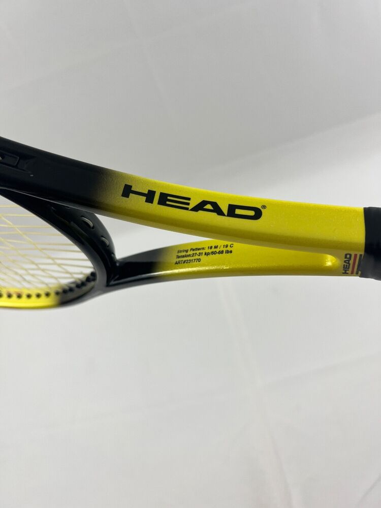 Head Radical Tour Oversize 107 Bumblebee, 4 1/2 Excellent