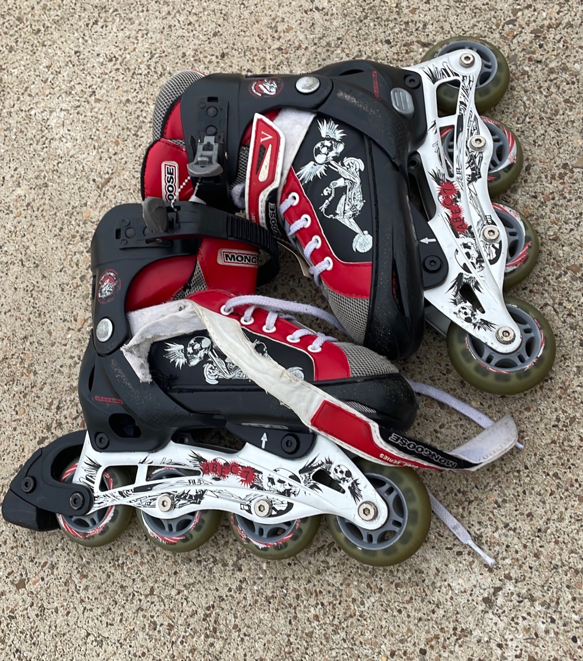 Used Mongoose Inline Skates D&R (Regular) 14 SidelineSwap