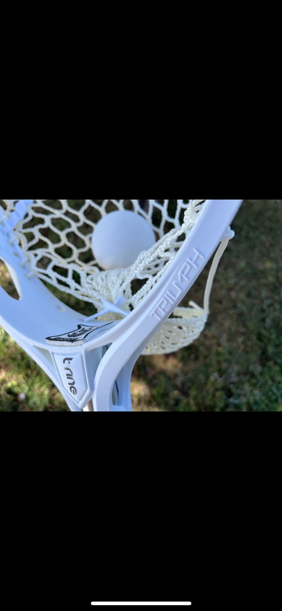 New brine lacrosse goalie stick SidelineSwap