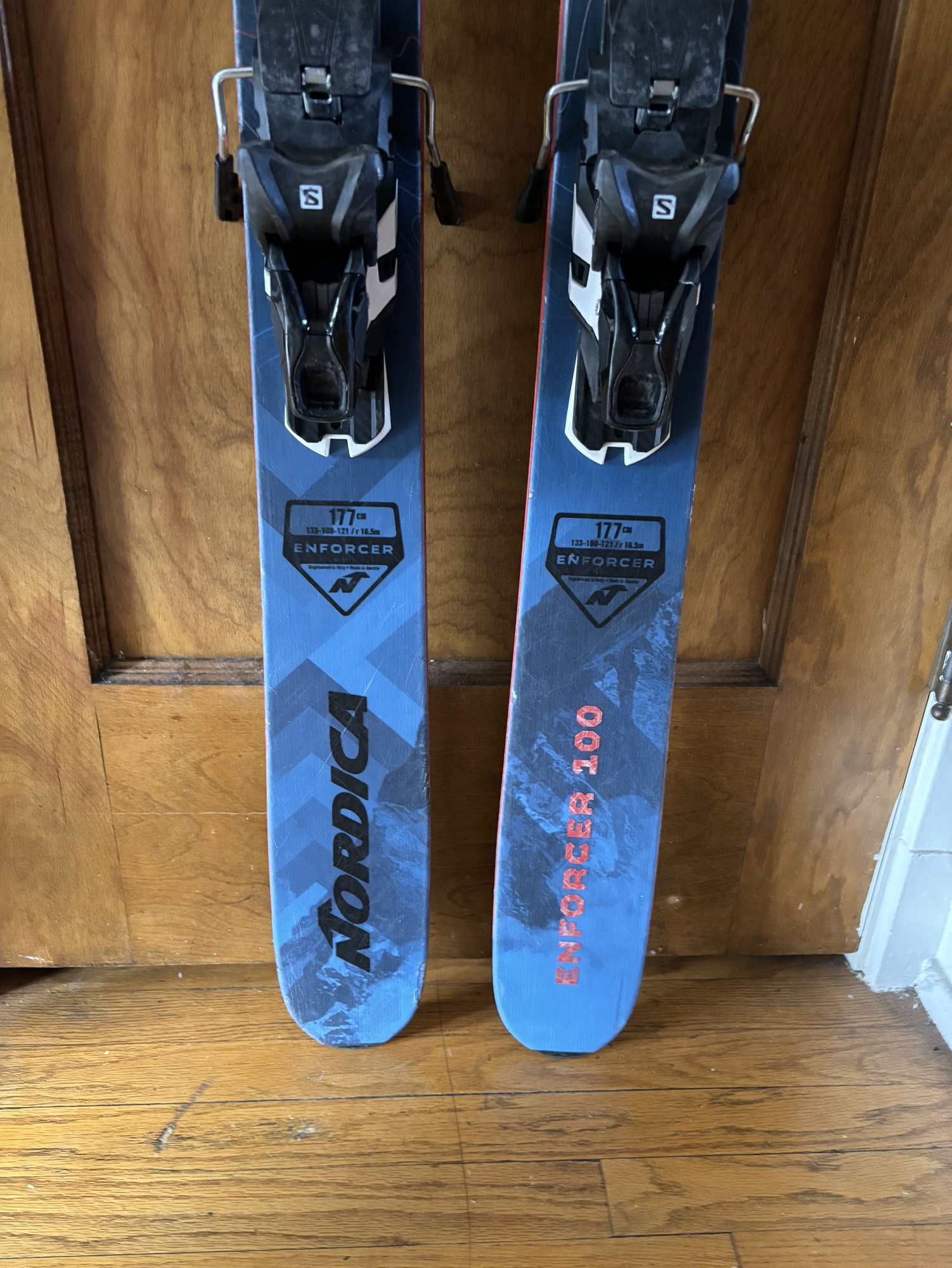 Nordica Enforcer 100 177cm with Adjustable Salomon Warden 13 MNC
