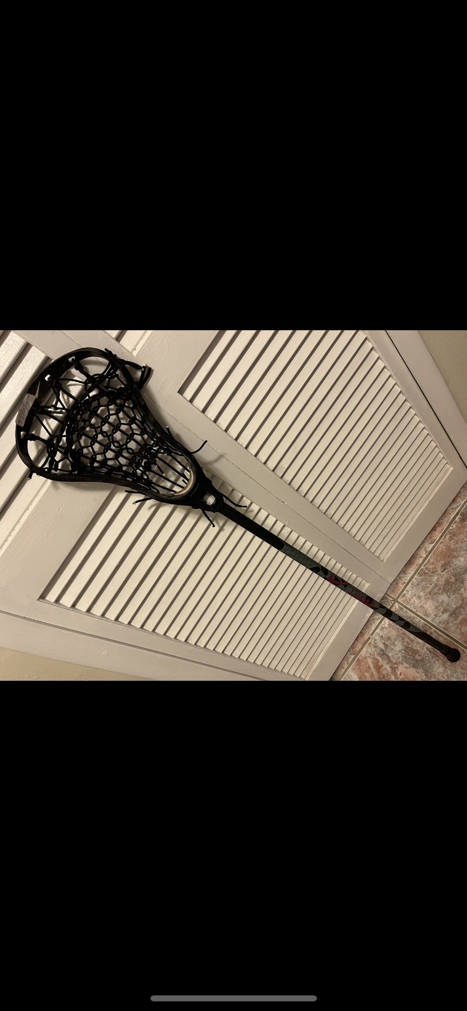Black lacrosse stick girls womens SidelineSwap