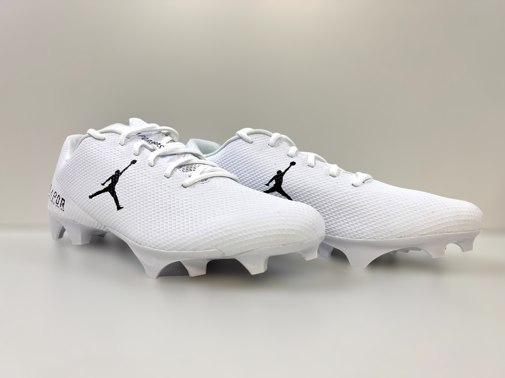 white jordan football cleats
