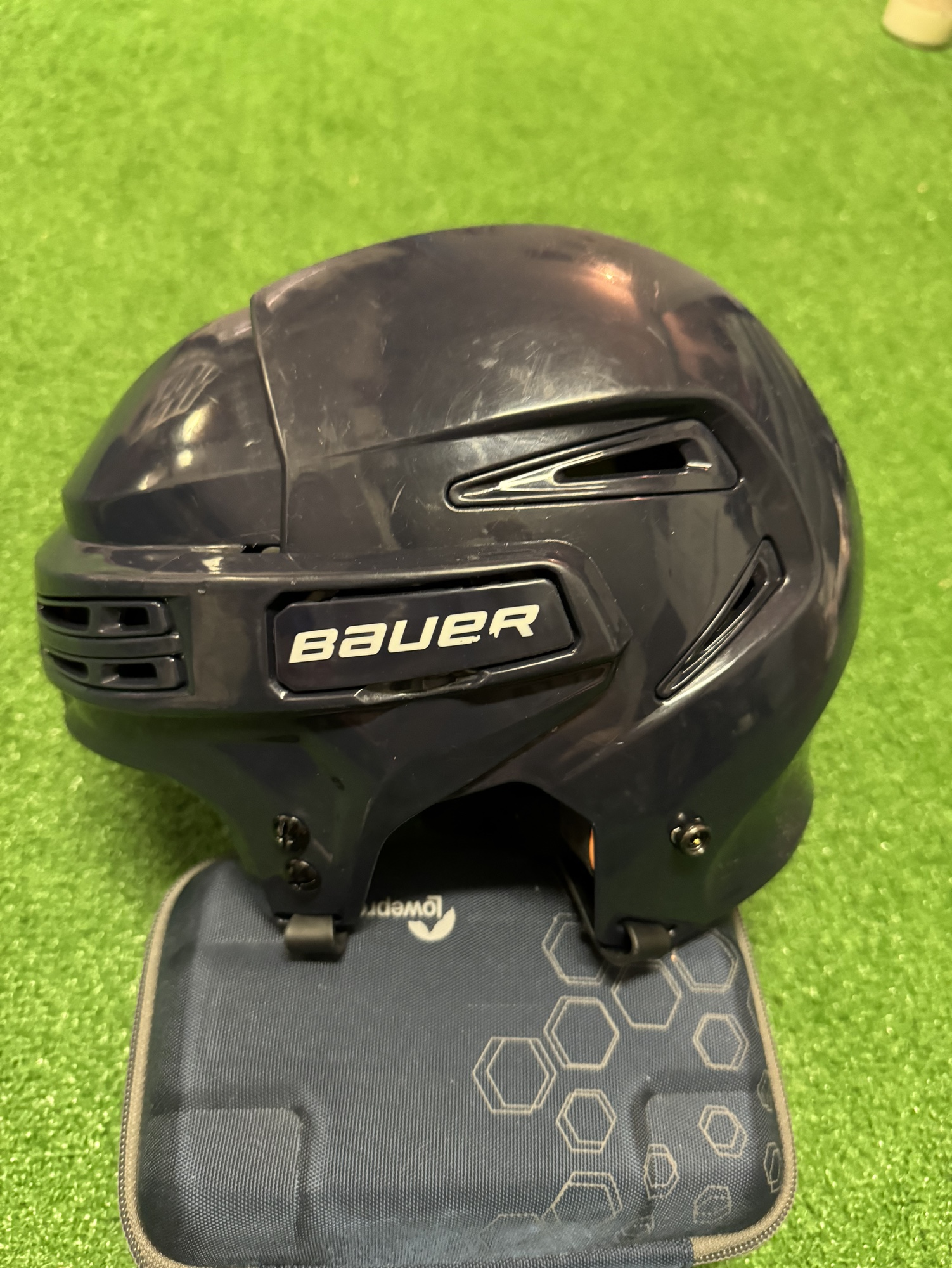 Bauer Hockey Helmet Navy Blue SidelineSwap