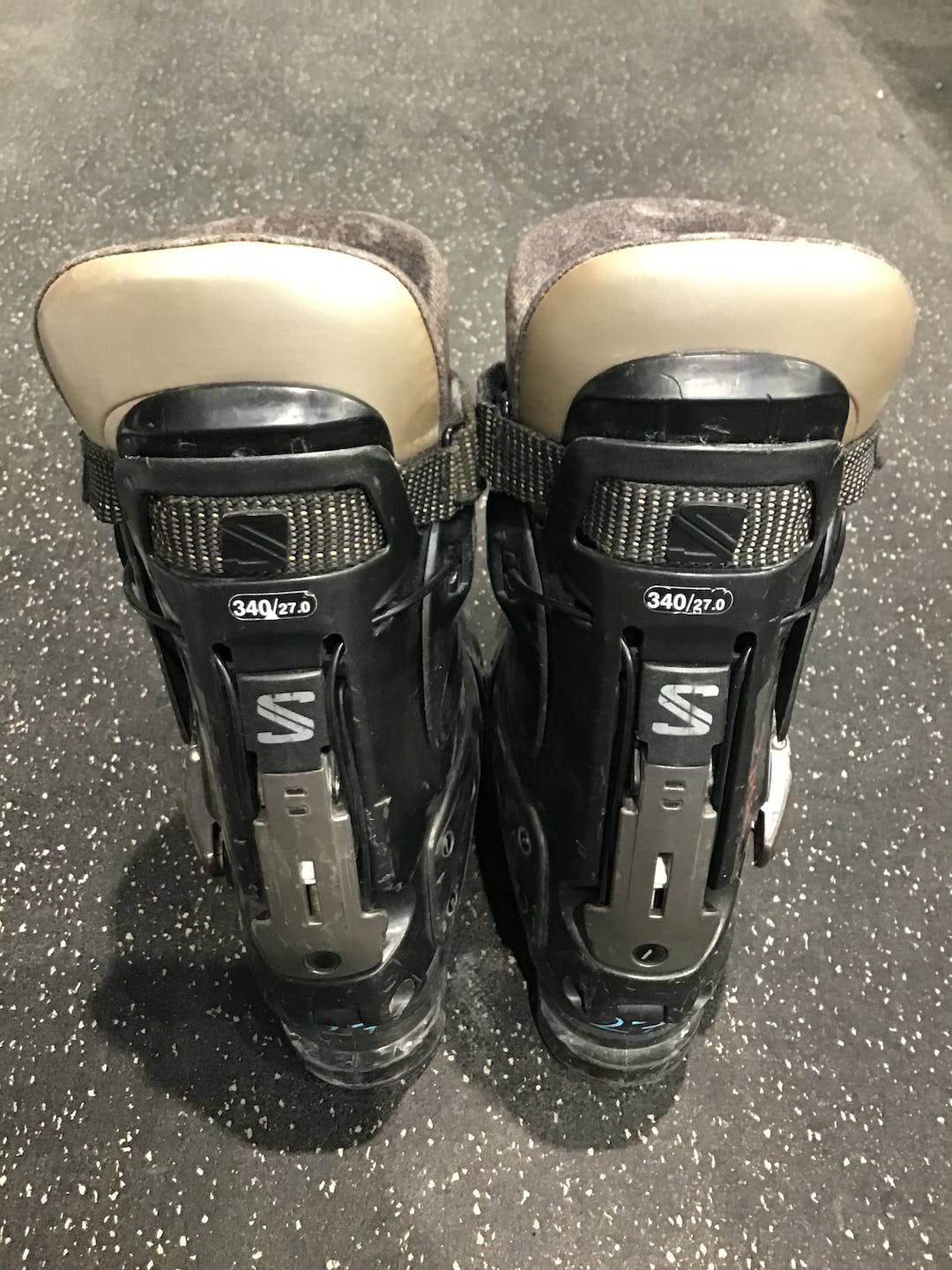 Used Salomon Optima 270 Mp M09 W10 Men's Downhill Ski Boots SidelineSwap