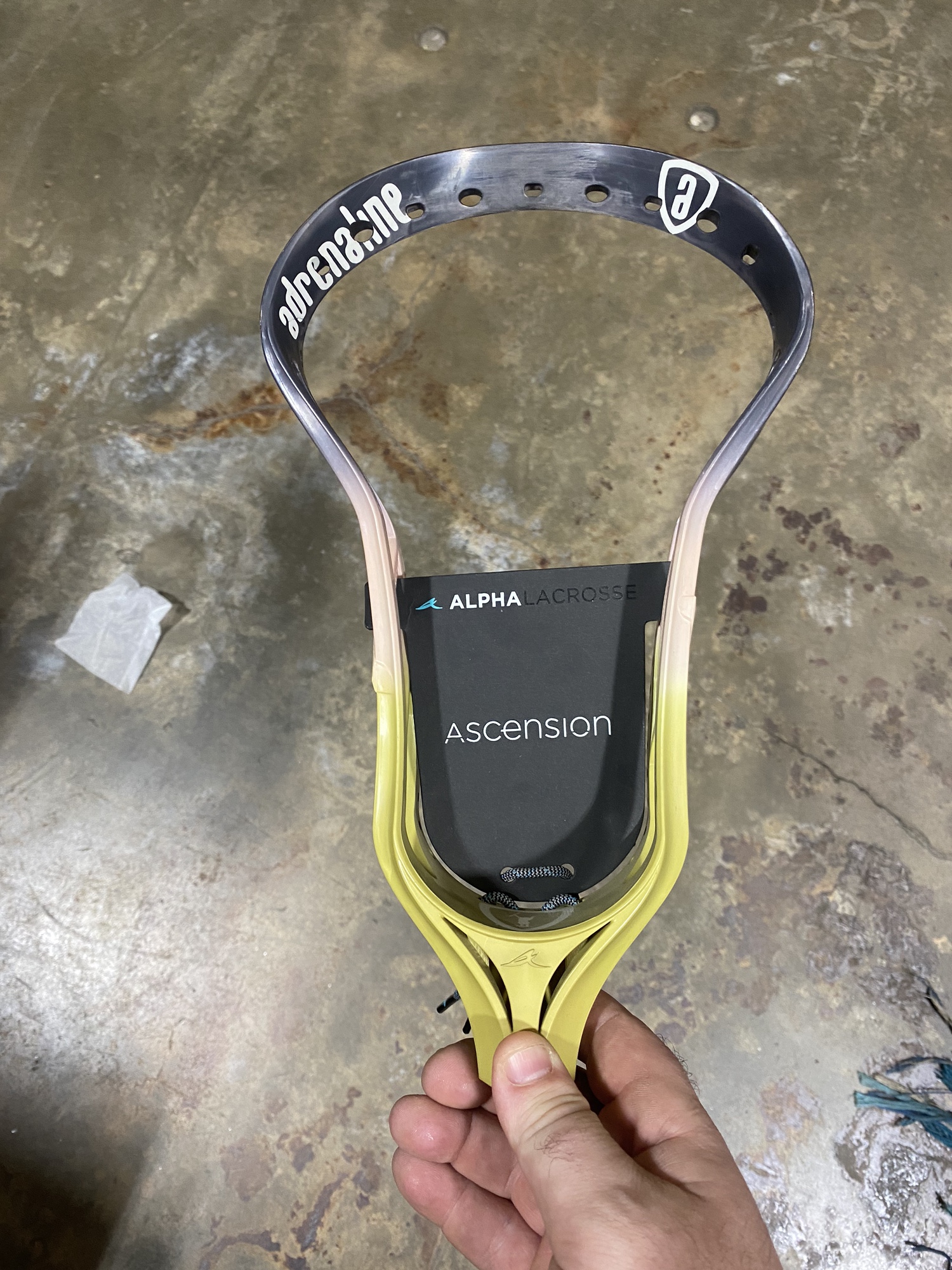 Alpha Ascension Lacrosse Head SidelineSwap