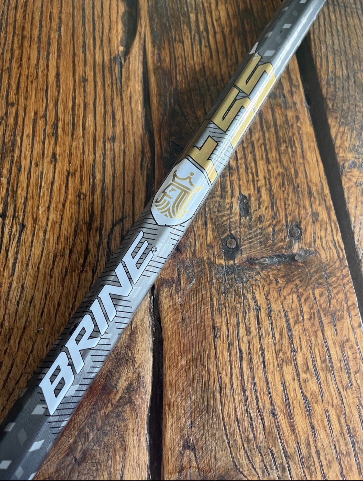 New Custom Strung Brine F55 Defense Shaft with Adidas Blockade Head