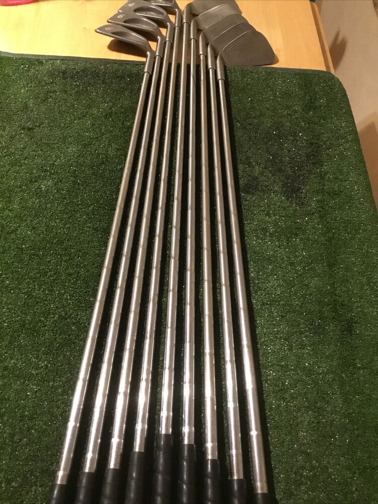 Ping Karsten I Heel Toe Balance Black Dot Irons Set 2PW Stiff Steel