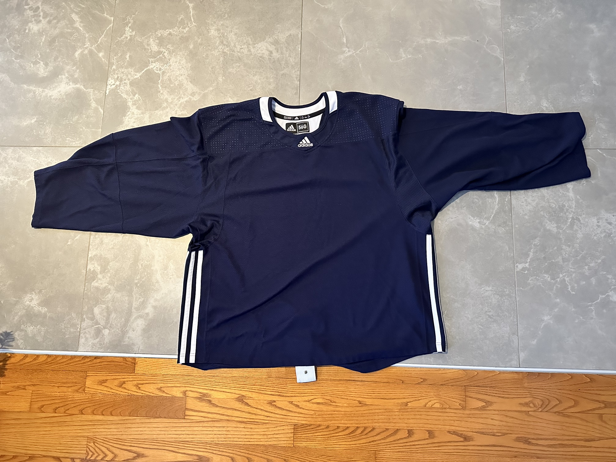 Black Hockey Jersey Generic Youth Intermediate Goalie Cut Hockey